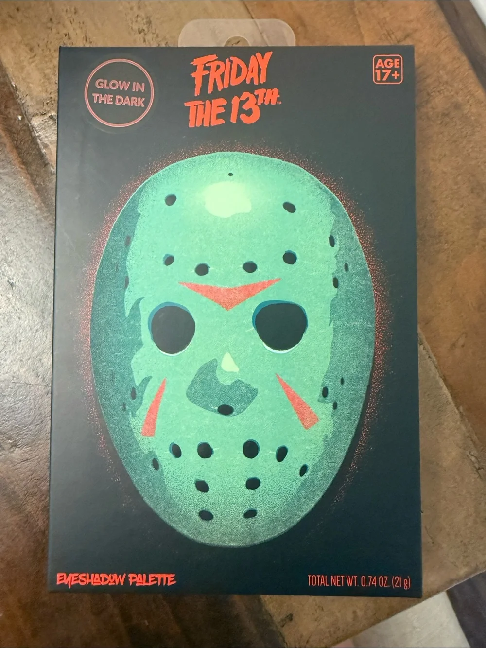 Friday The 13th Glow-In-The-Dark Green Eyeshadow Palette